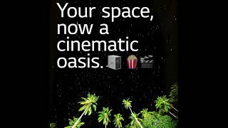 Lg Cinebeam : Your Space, Now A Cinematic Oasis | Lg