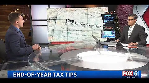End of Year Tax Planning Tips | Chase on Fox 5 News