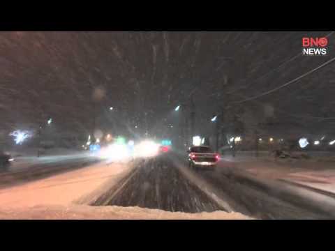 Raw Video: First Winter storm hits Chicago and surrounding suburbs