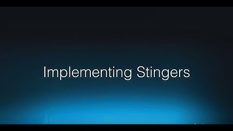 Implementing Stingers with Wwise 2017.2