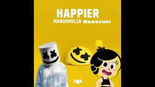 Marshmello Ft. Hanazuki - Happier Ai Cover