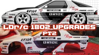 Turning the LDR/C 1802 RX7 into a Pro Drift Car - EP:02 Coilover Shock Suspension and Livery Install