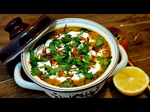 Ash Afghan Noodle Soup Recipe آش خانه گی آش افغانی