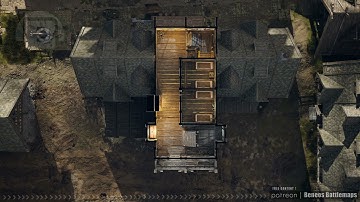 Modular Tavern 4F Battlemap Demo | Beneos Animated Table Top RPG Videos