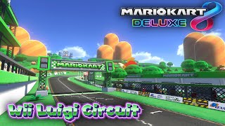 Wii Luigi Circuit 8 Deluxe Custom Track