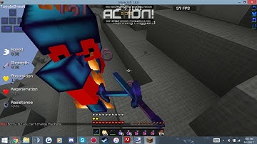 Hacker on AliACraft KitPvP #2