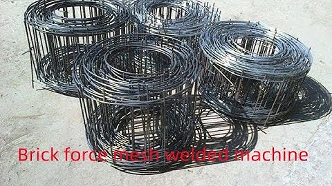 Automatic Brick Force Welded Wire Mesh Welding Machine to Zimbabwe