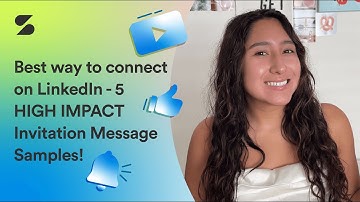 Best way to connect on LinkedIn I 5 HIGH IMPACT Invitation Message Samples!