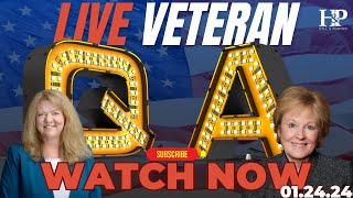 LIVE Veteran's VA Q+A with VA Disability Attorney Carol Ponton and Shannon Brewer! [01.24.24]