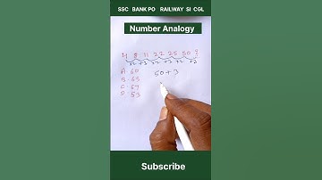 Number Analogy problems /  Vedic maths /Number Analogy tricks #maths​#numberanalogy​#reasoning​#math