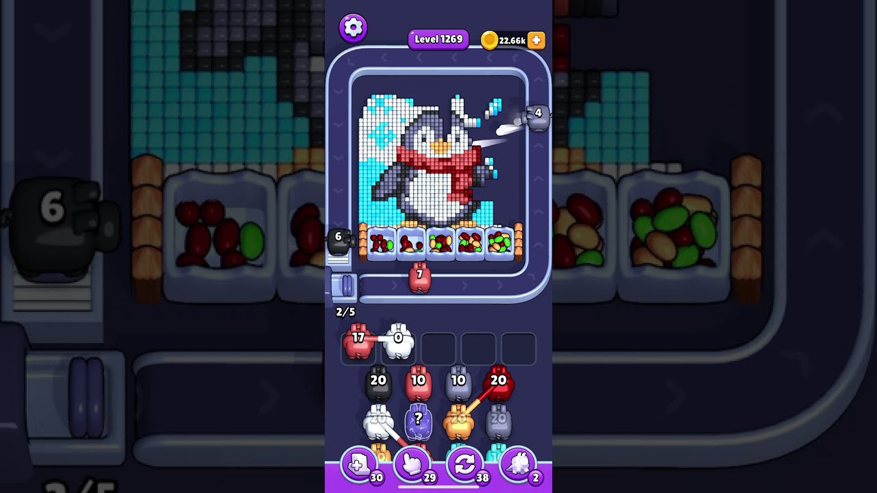 まとめページ ルーキ Pixel Flow 】Level 1269 Fail.1 - YouTube