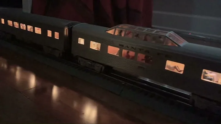 Santa Fe Super Chief with passengers added by me!