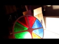 vintage chrismas tree color wheel