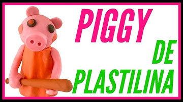 🐷🤖🤩 COMO HACER a PIGGY de PLASTILINA paso a paso [TUTORIAL]