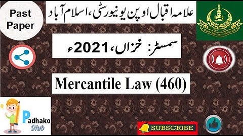 BA/BSc Exam ll Solved Guess paper 460 ll BA/BSC ll AIOU old paper ll Autumn 2022