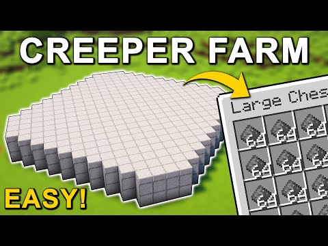 The BEST Creeper Farm in Minecraft 26.3+ (Tutorial)
