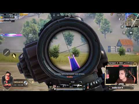 اتفرج علي عمرو وهو بيلعب سولو اسكواد ومروه هتتجنن