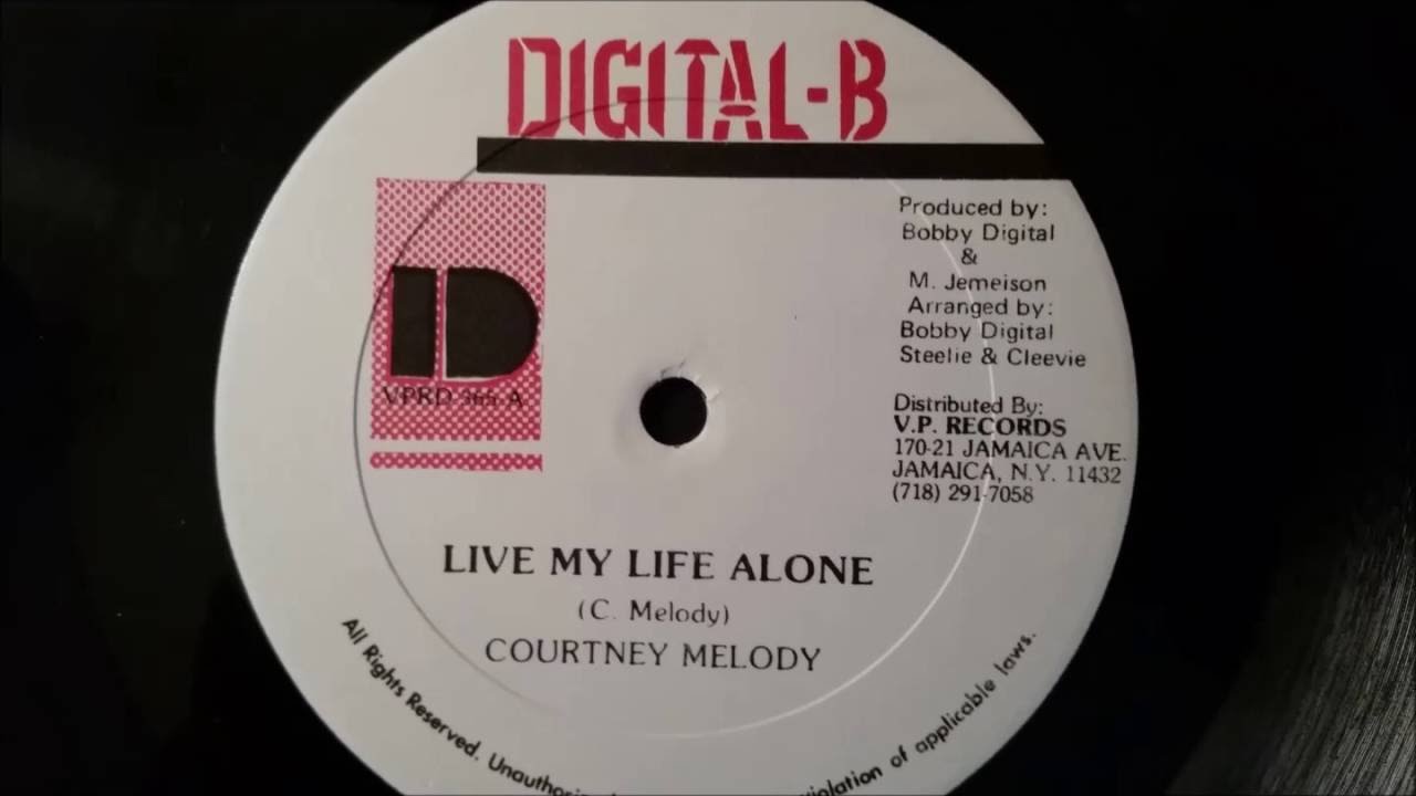 Courtney Melody - Live My Life Alone - Digital B 12