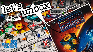 Unboxing Roll for the Galaxy | Rio Grande Games