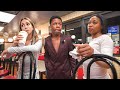 Rakai, Hailey & BunnaB Go To Waffle House At 3AM..