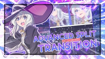 Advanced Split Transition Tutorial | Alight Motion |
