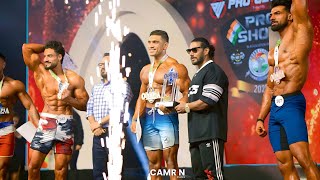 Winning moment at IHFF amateur Olympia  men’s physique 2025