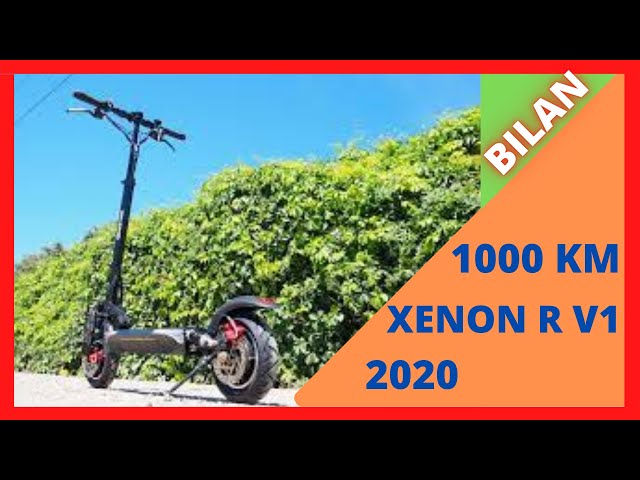 Test de la trottinette électrique Xenon #2, 2000w et 23ah pour moins de  1000€ !!! 4K 60FPS 