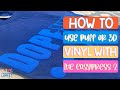 How To Use 3D Puff Vinyl With The Cricut EasyPress 2