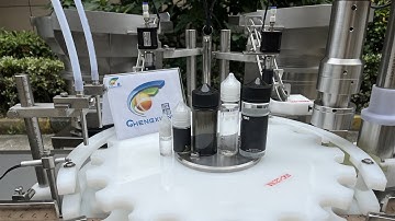 30ml gorilla bottle filling machine for e liquid oil丨Bottle filling capping labeling machine