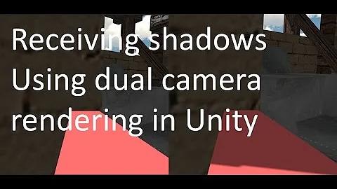 Unity Tutorial - Receiving Shadows Using Dual Camera Rendering