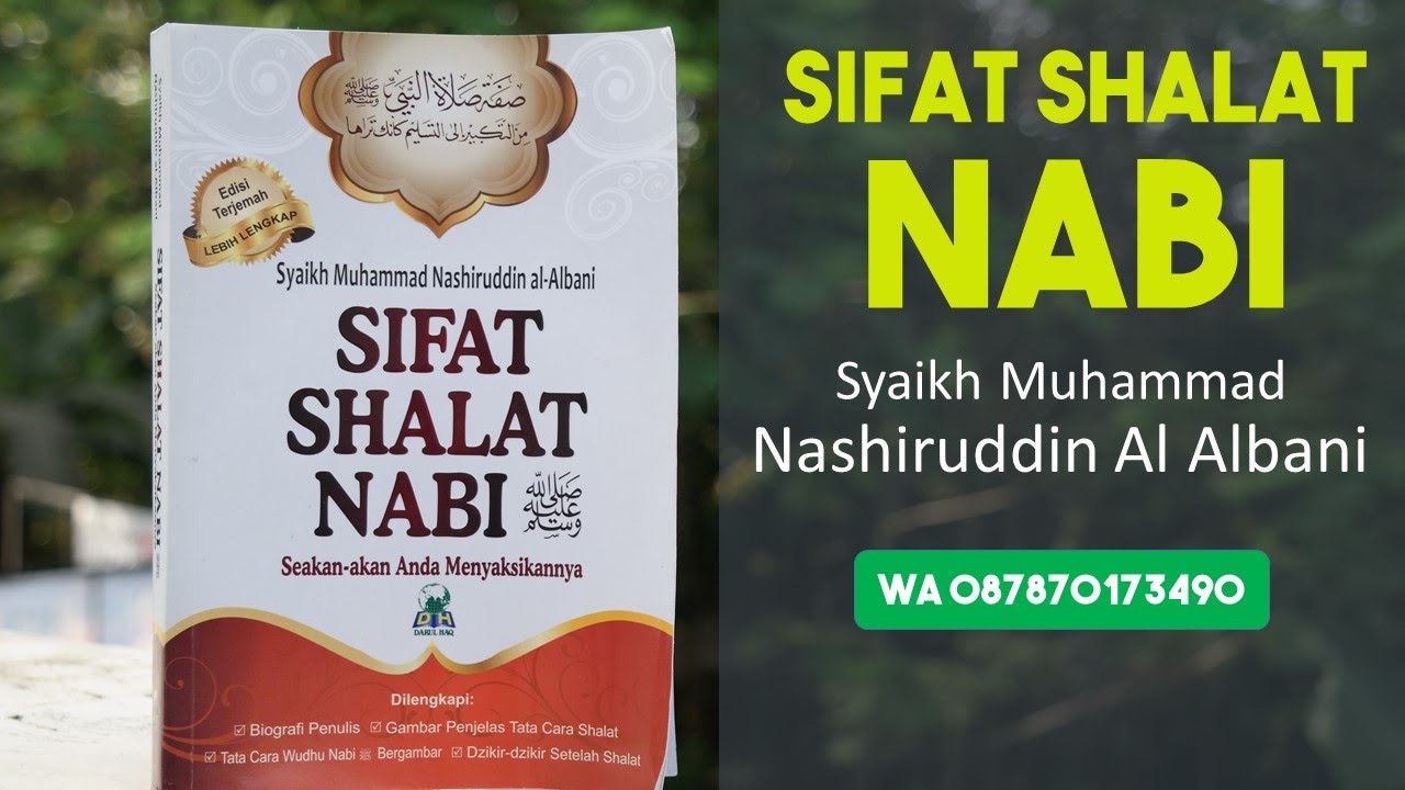 Review Buku Sifat Shalat Nabi Karya Syaikh Muhammad Nashiruddin Al Albani Youtube