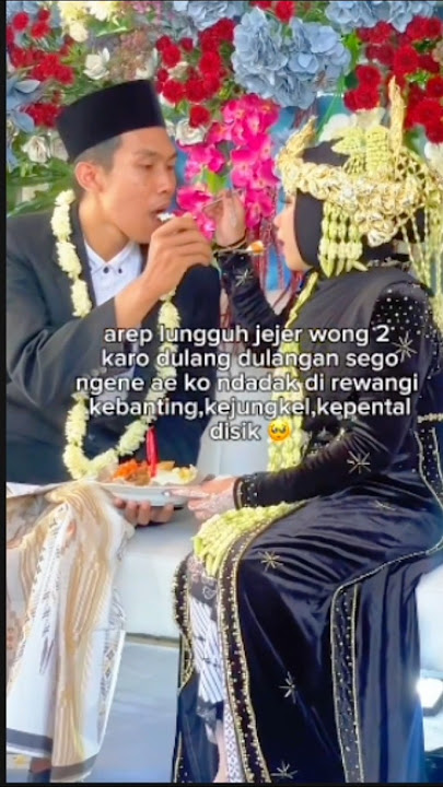 SYMBOL OF SINCERITY AND LOVE #wedding #partydress #marriage @siswantodong