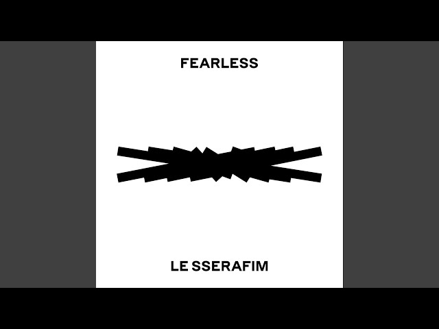 LE SSERAFIM - FEARLESS -Japanese ver.