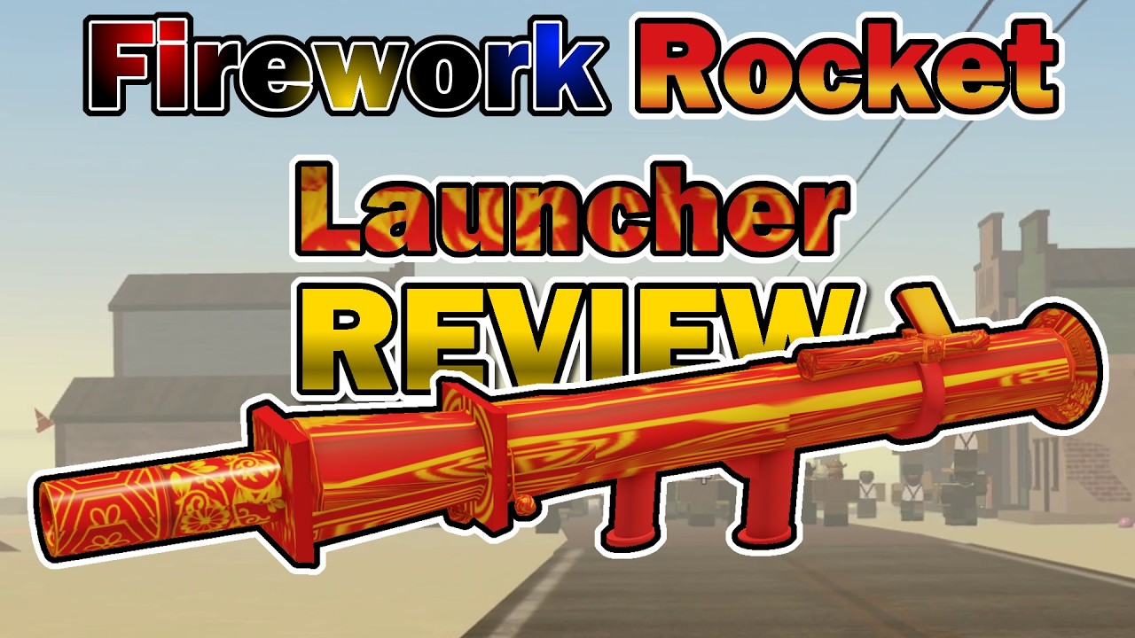 As POWERFUL as the Scepter.. Firework Rocket Launcher REVIEW | A Dusty ...