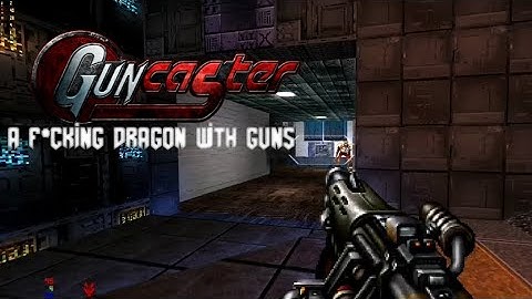 A dragon with guns?. Guncaster+Dust shock [Delta Touch_Gzdoom4.10]