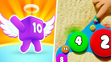 Level Up Numbers vs 2048 Raiders 3D - 1⭐Max Level Gameplay