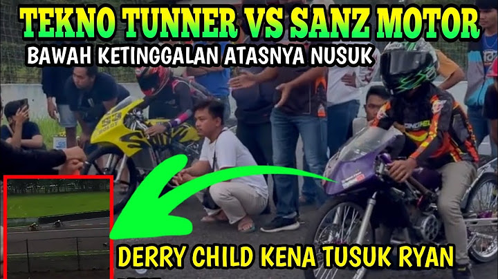 🔴LIVE // TEKNO TUNNER (RYAN MEE)  VS SANZ MOTOR (DERRY CHILD) LAGA NINJA IBUKOTA