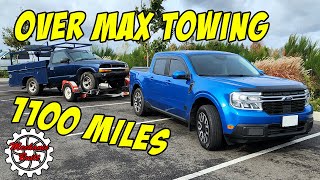 I Drove 1100 Miles Over Max Towing On My Ford Maverick