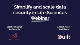 Simplify and scale data security in Life Sciences (Full Webinar) Net Worth
