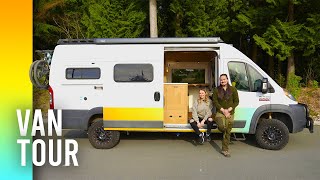 This Ram Promaster Van Conversion Is Nicer Than ANY Downtown Apartment | Van Tour
