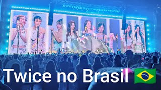 Twice in Brazil day 1  4K | EN/JP Subtitles | Melhores momentos