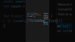 How to count the amount of vowels within a string in JavaScript!