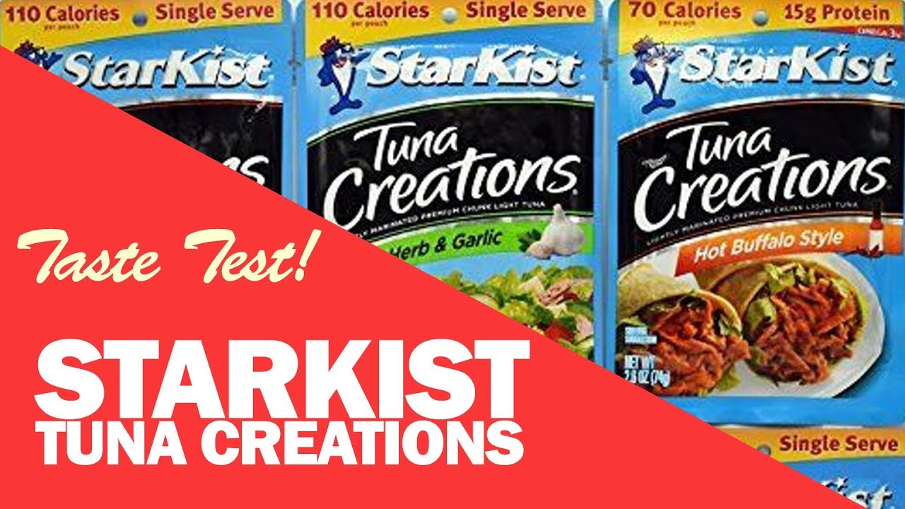 Starkist Tuna Creations Singles & Tuna Watch I Review Crap! YouTube
