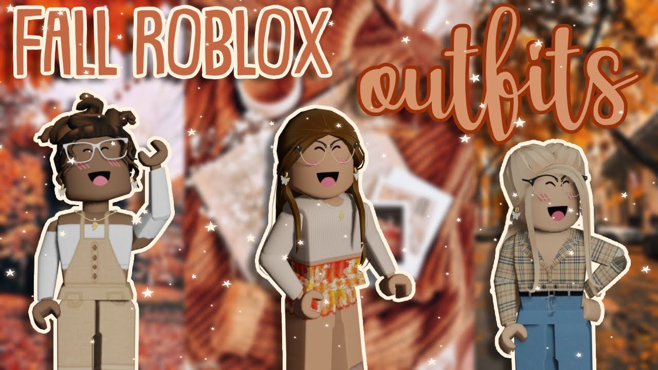 CUTE FALL OUTFITS]ROBLOX IDS]AESTHETIC] - YouTube