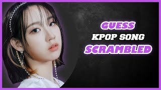 [KPOP GAME] GUESS THE KPOP SONG SCRAMBLED