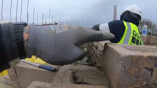 How To Eye Your Bricks In! Bricklaying.