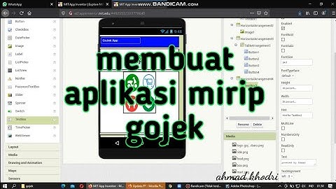 UAS Mobile Computing | membuat aplikasi gojek | Ahmad khodri