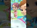 Здесь мы идем шелковичный куст #shorts #nurseryrhymes #cartoonvideo #littletreehouse kidssong