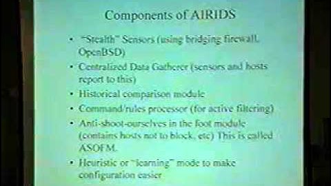 DEF CON 9 Hacking Conference Presentation By THOMAS MUNN - Video