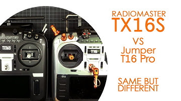 Things you need to know about the Radiomaster TX16S : Overview & comparison to Jumper T16 Pro